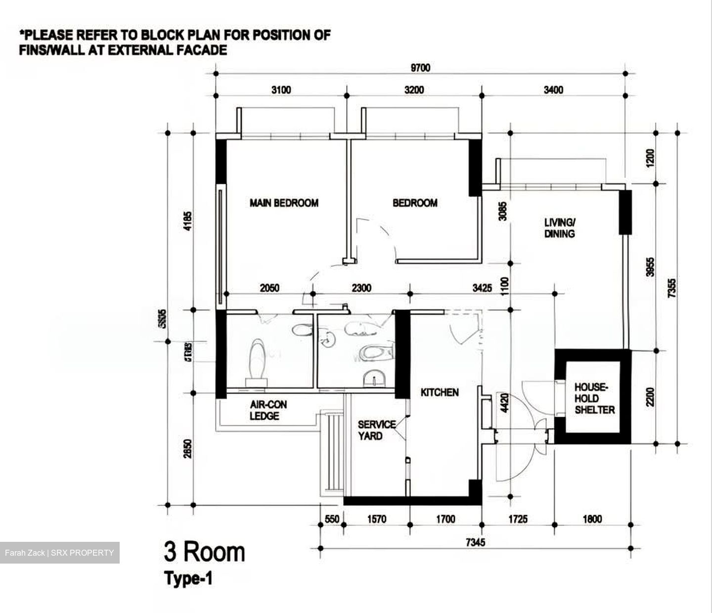 Blk 114B Alkaff Oasis (Toa Payoh), HDB 3 Rooms #581745191